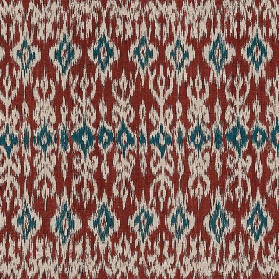 Thibaut Atlas Ikat Fabric in Sunbaked